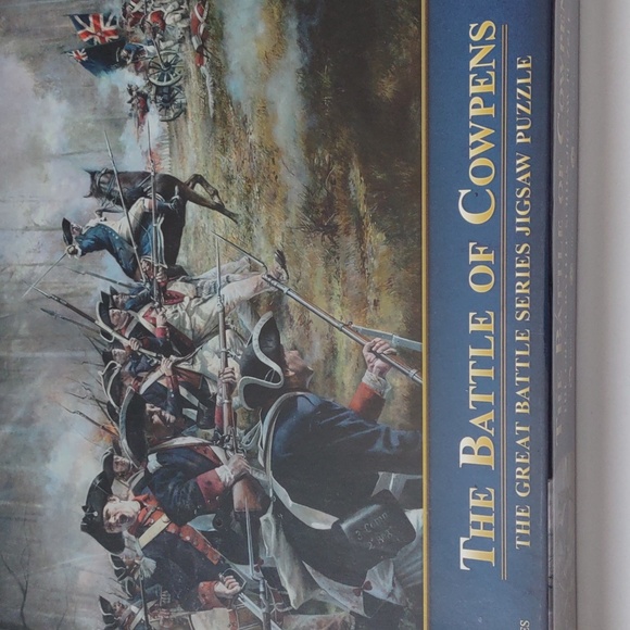 The Battle of Cowpens The Great Battle Series Jigsaw Puzzle Block Cat Puzzles - Picture 5 of 14